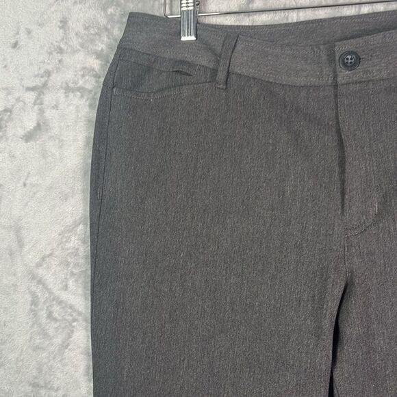 Eddie Bauer Charcoal Gray Women’s Straight Leg Pants Trousers Size 14 Tall - Picture 7 of 11